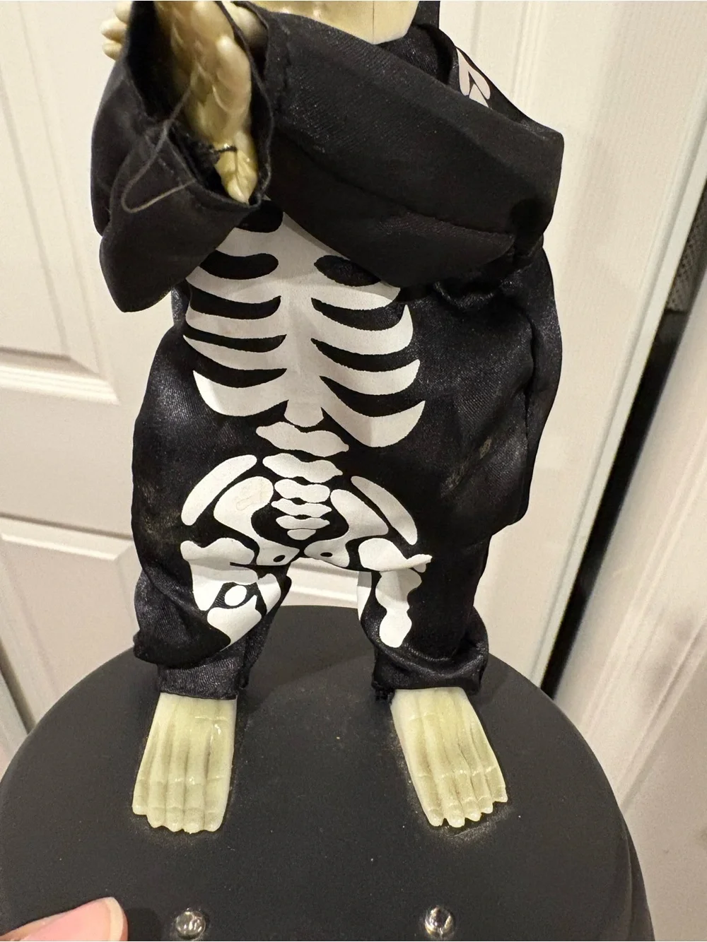 Gemmy Grave Raver Hey Baby Drop it to the Floor dancing skeleton Sings & Moves - Picture 4 of 16